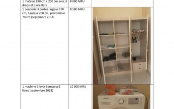 ELECTROMENAGER ET MOBILIER A vENDRE