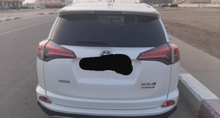 Rav4 blanc 2017
