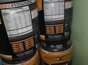 Whey protéines pour sportifs.