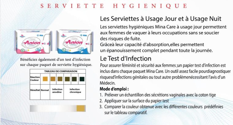 Mina Care Anion Pour une meilleur hygiène de vie !
