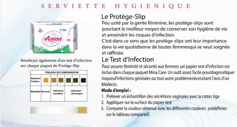 Mina Care Anion Pour une meilleur hygiène de vie !