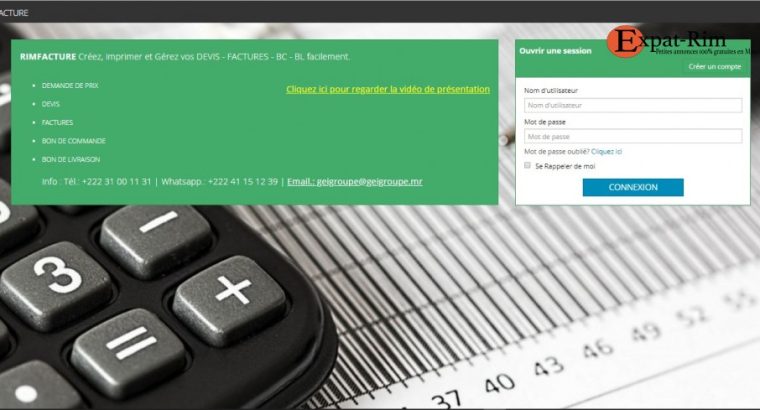 Logiciel de Facturation