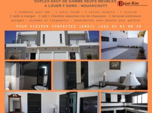 Duplex à louer