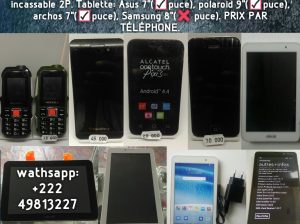 Liquidation téléphone et tablette