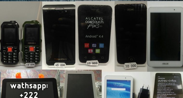 Liquidation téléphone et tablette