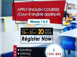 cours d’anglais appliqués dans un cabinet