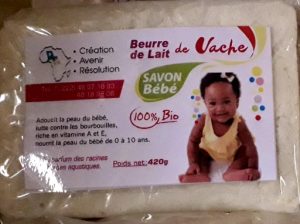 SAVON BÉBÉ (à base de beurre de vache)