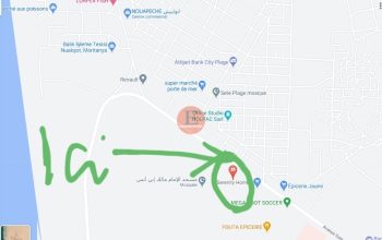 Location d’une belle Villa dans Quartier Sécuritaire (avec Étage Piscine & Jardin).