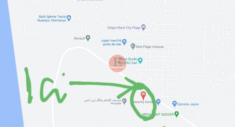 Location d’une belle Villa dans Quartier Sécuritaire (avec Étage Piscine & Jardin).