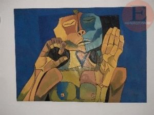 Tableau à l’huile « Le métis »