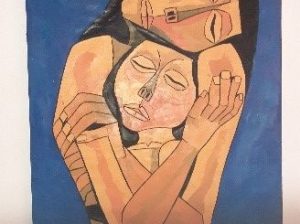 Tableau à l’huile « Ternura »