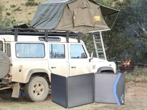 Blue fusion 150w panneau solaire portable . repliable. « Valise » 4kg