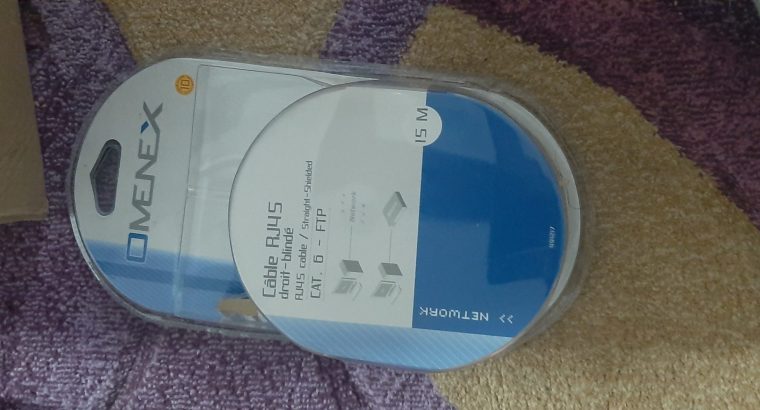 câble reseaux rj45 de marque omenex