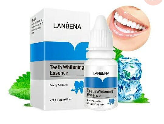 Blanchir les dents avec Lanbena anti tache