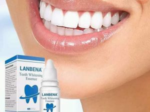 Blanchir les dents avec Lanbena anti tache