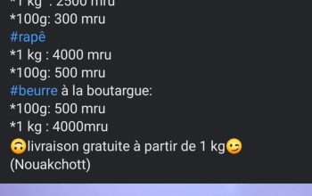 Boutargue de mauritanie