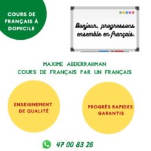 Cours de soutien français