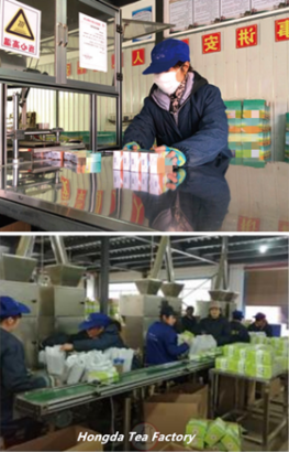 Thé vert Chinois Thé du Désert Meilleurs Prix