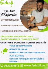 création & domiciliation des sociétés au MAROC à Casablanca