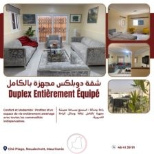 Location Duplex Équipée